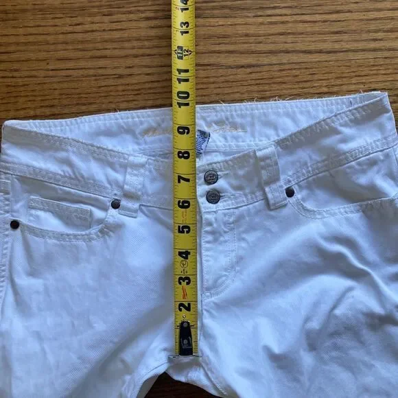 Abercrombie & Fitch 100% Cotton Mid-Rise Five Pocket Straight Leg Jeans Size 4 - Picture 9 of 12